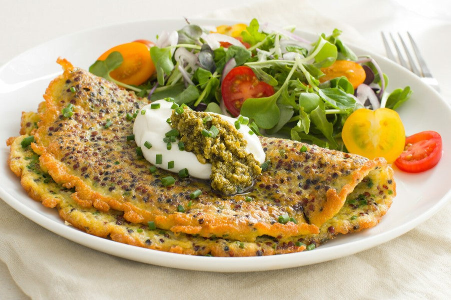 Quinoa Omelet Lundberg Tri-Color Quinoa Blend Recipe