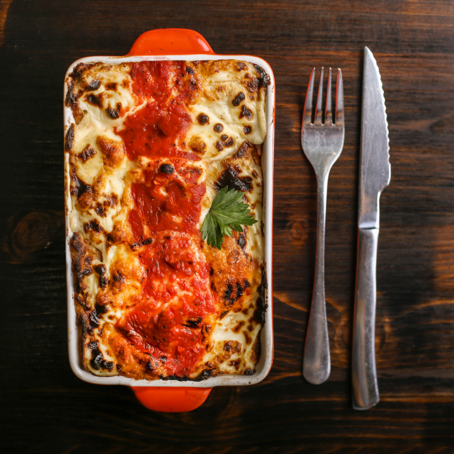 Gluten Free Cheesy Lasagna Made With Palm Heart Pasta From Terra Powders
