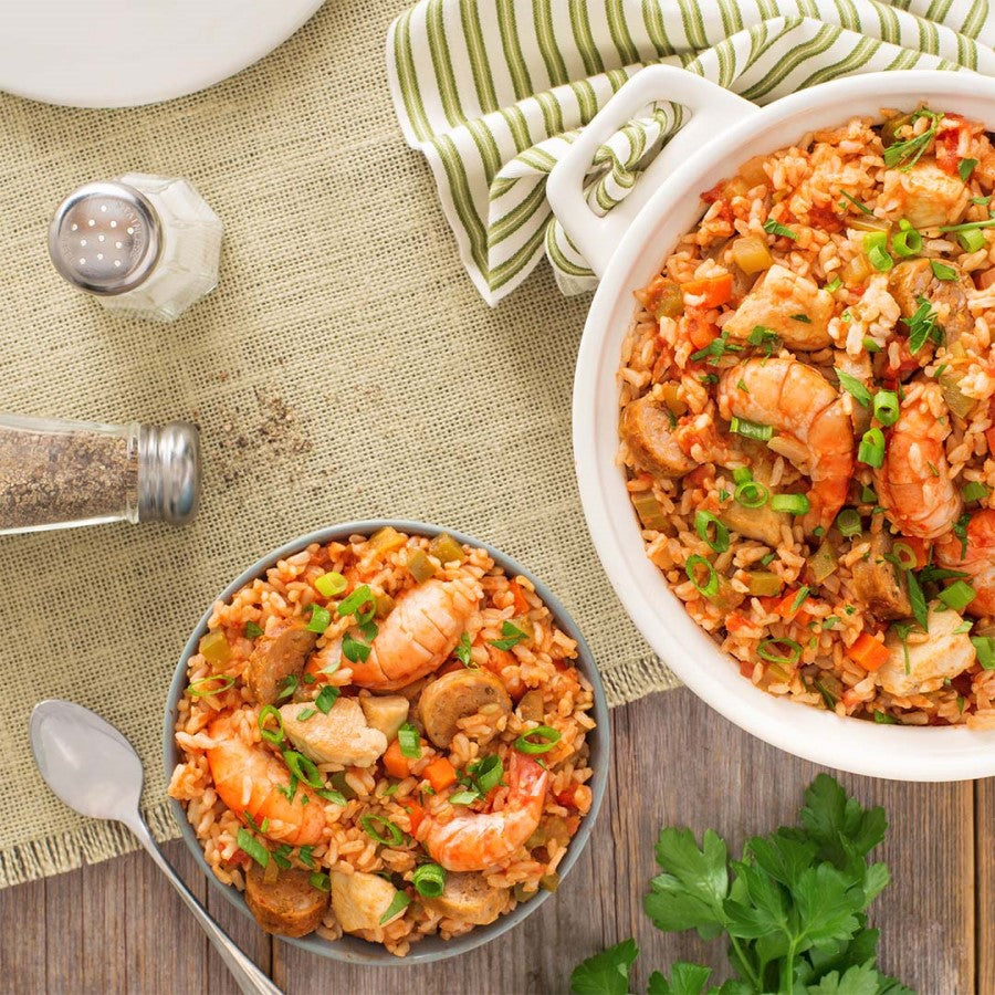 Lundberg Long Grain Brown Rice Recipe With Shrimp And Sausage