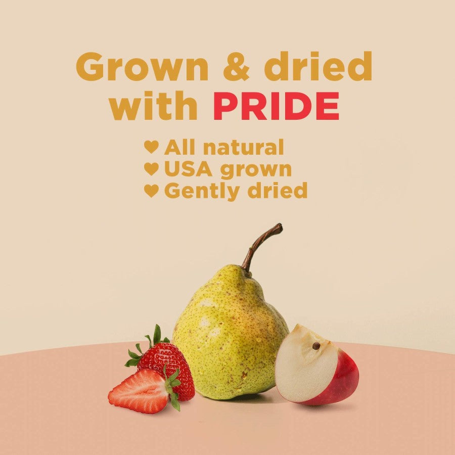 Rind Snacks Are Grown And Dried With Pride Strawberry Pear Apple All Natural Fruit Snack