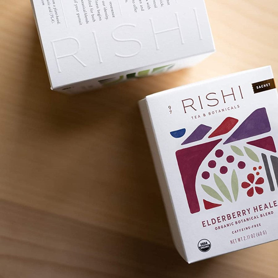 Rishi Organic Elderberry Healer Tea Is A Non-GMO Botanical Blend Tea