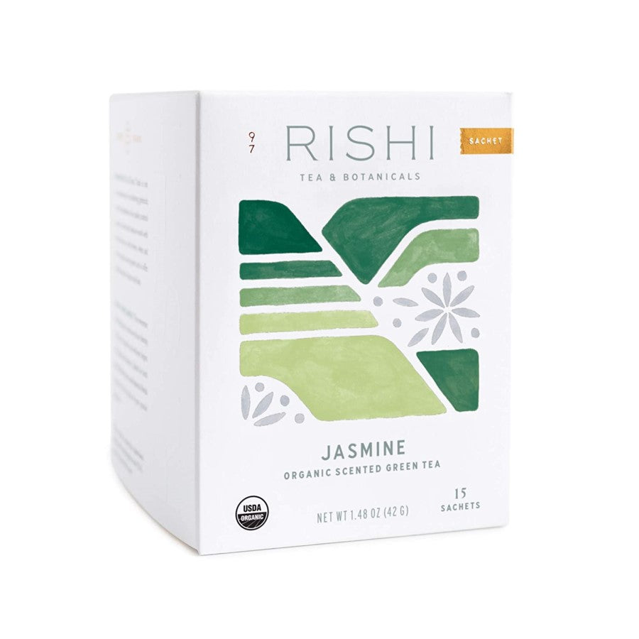 Rishi Tea Jasmine Organic Green Tea 15 Sachets