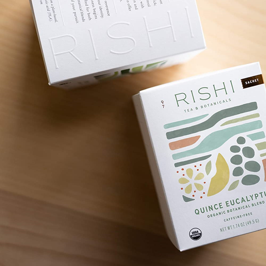 Rishi Organic Quince Eucalyptus Tea Is A Non-GMO Botanical Blend Tea
