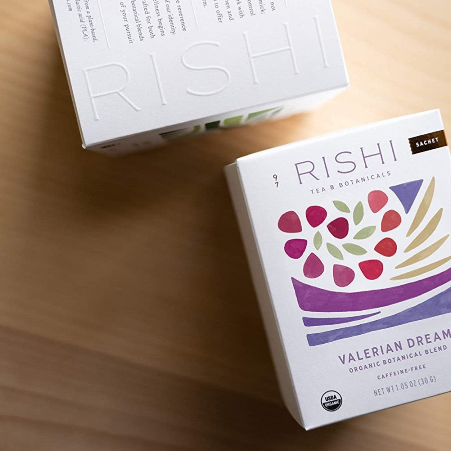 Rishi Organic Valerian Dream Tea Is A Non-GMO Botanical Blend Tea