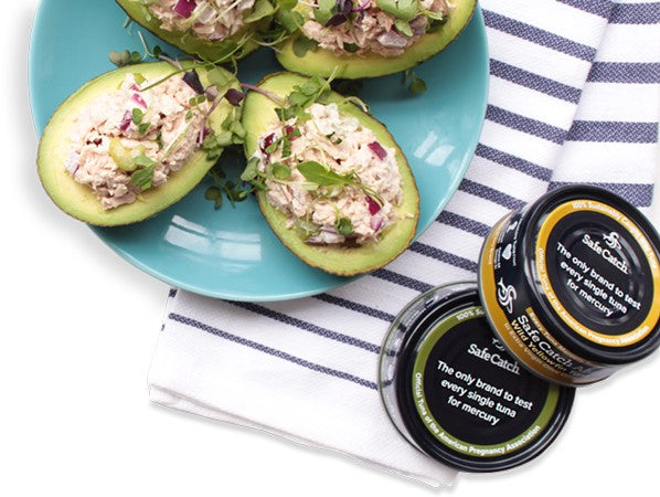 Safe Catch Wild Tuna Is Great For Healthy Easy Seafood Recipes Tuna Fish Stuffed Avocados With 2 Cans Of Ahi Yellowfin In Oil