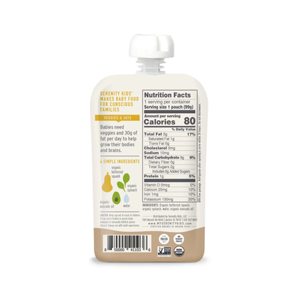 Serenity Kids Vegan Variety 4 Pack