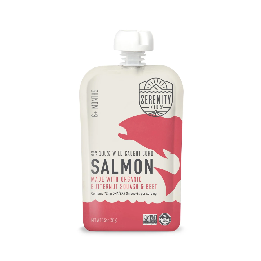 Serenity Kids Salmon With Organic Butternut & Beet 3.5oz