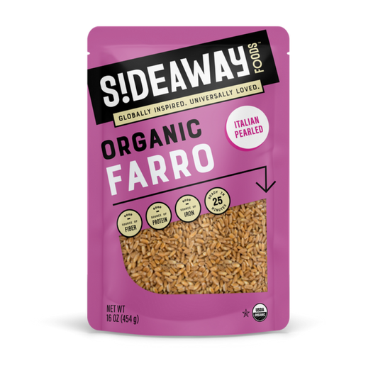 Sideaway Foods Organic Italian Pearled Farro 16oz
