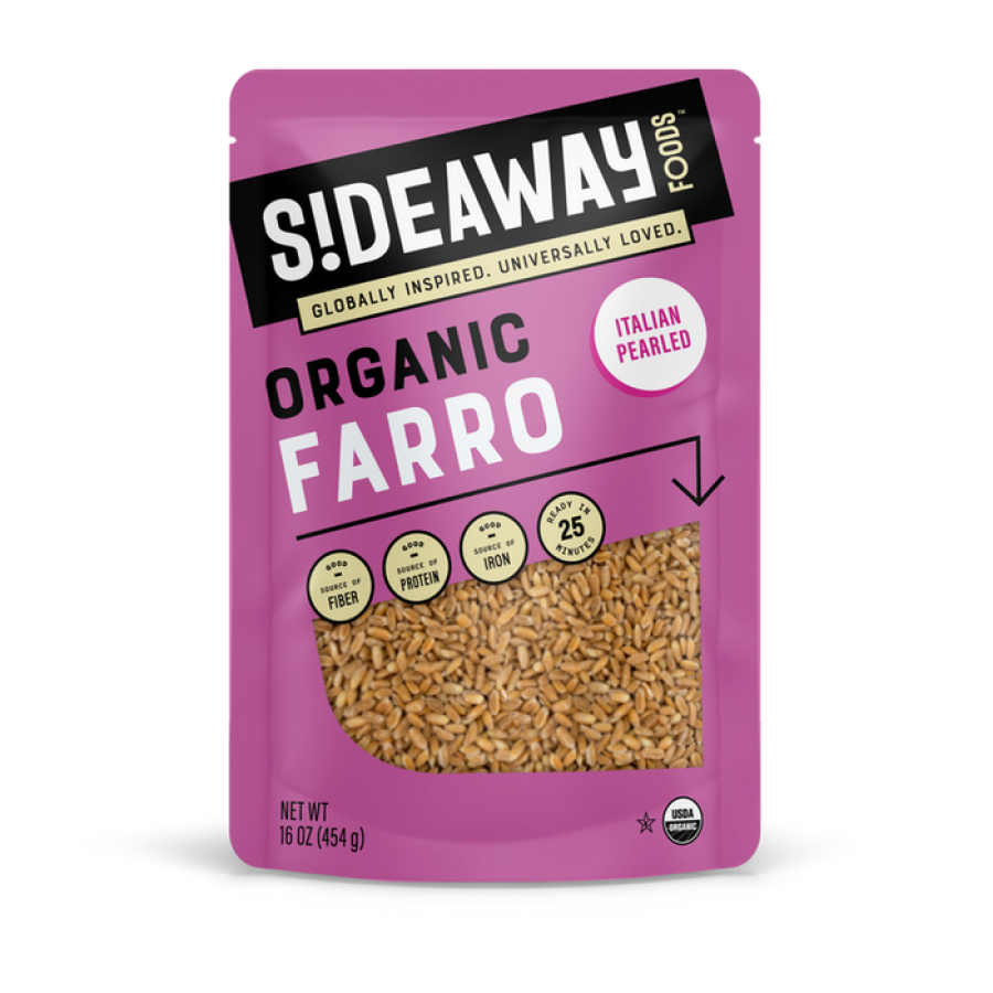 Sideaway Foods Organic Italian Pearled Farro 16oz