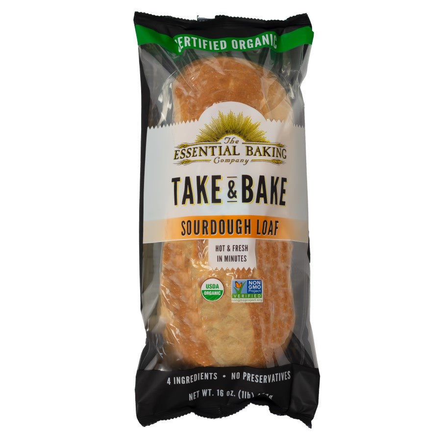 The Essential Baking Company Take & Bake Organic Sourdough Bread 16oz