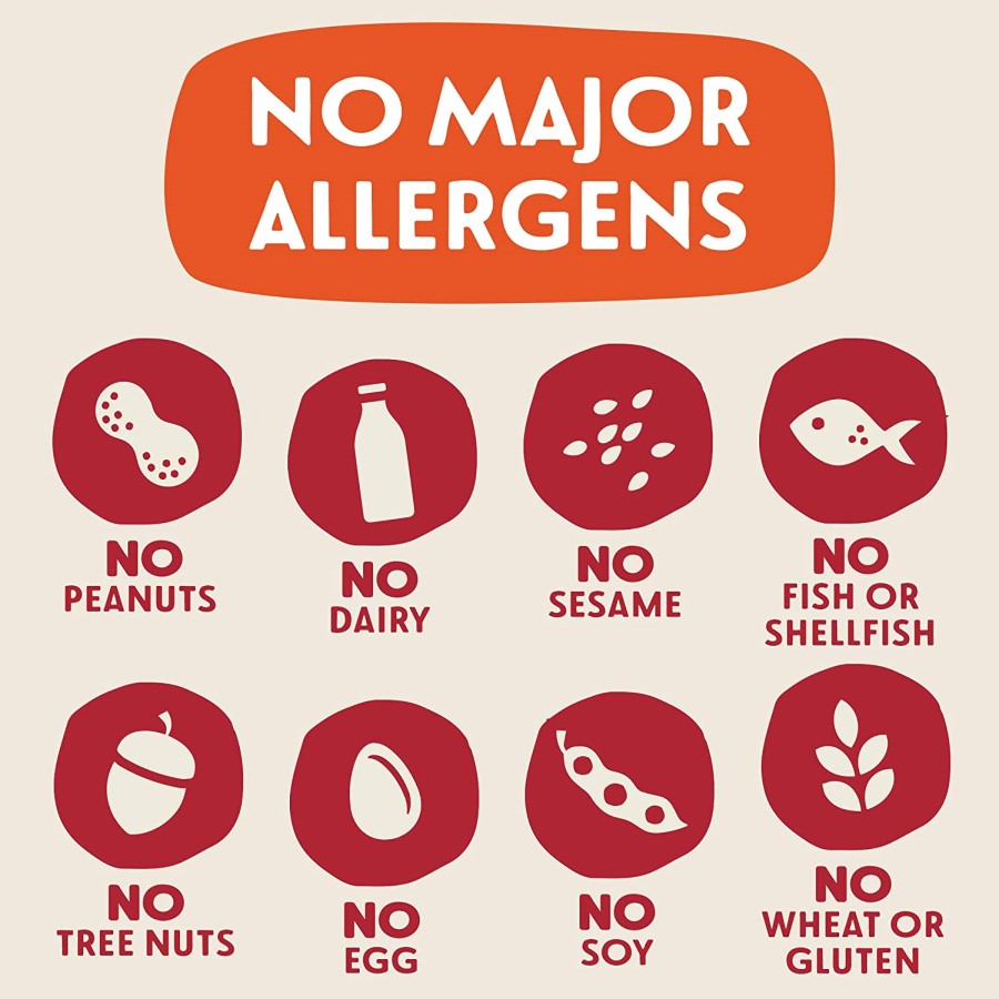 Allergen Friendly Red Lentil Tolerant Pasta Contains No Major Allergens