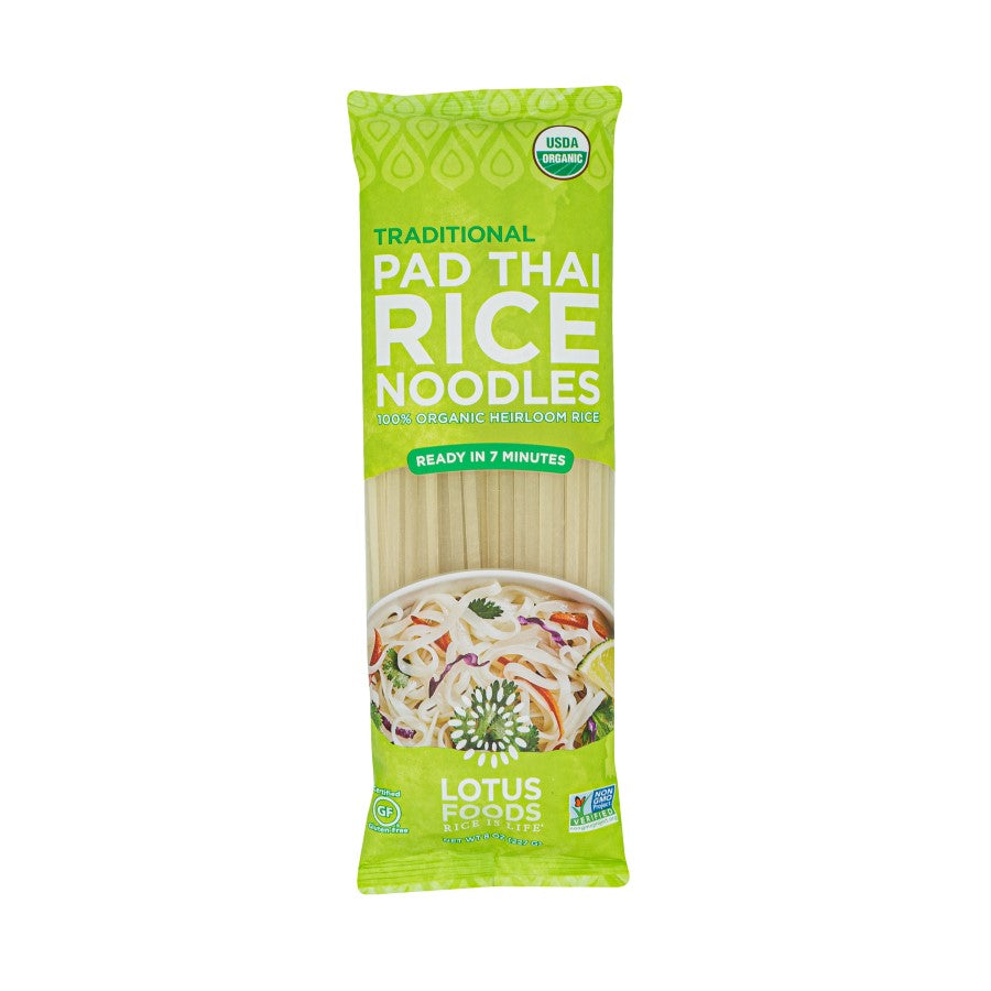 Lotus Foods Organic Traditional Pad Thai Rice Noodles 8oz