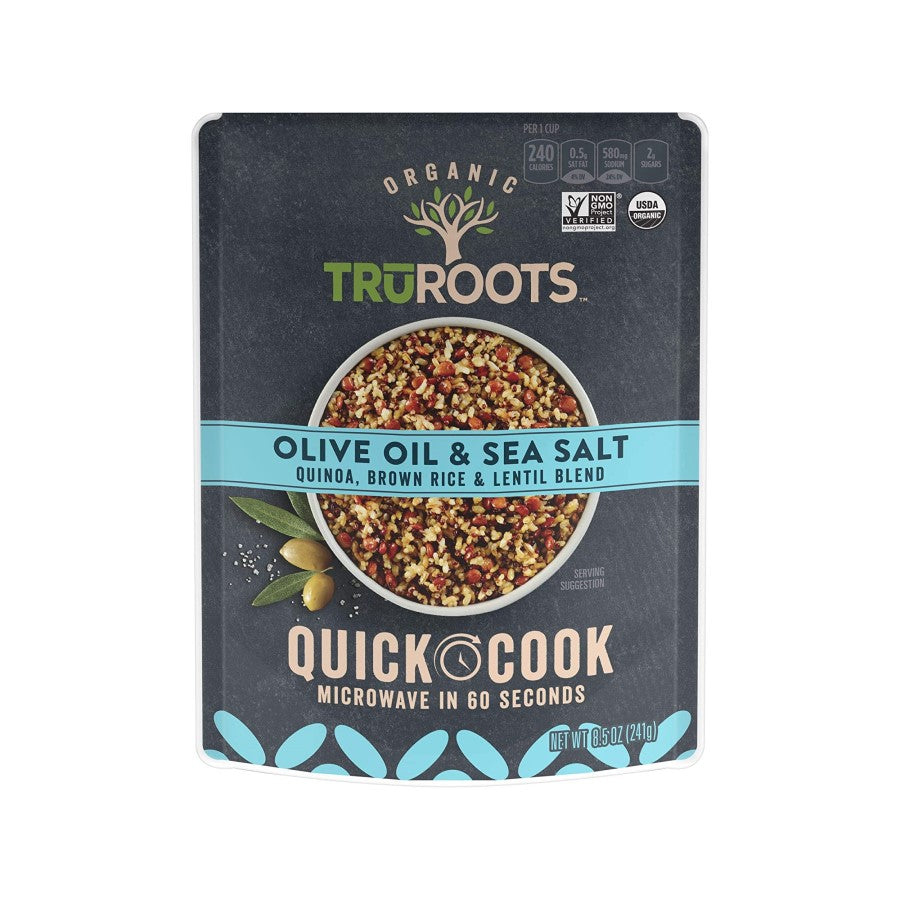 TruRoots Organic Quick Cook Olive Oil & Sea Salt Blend 8.5oz