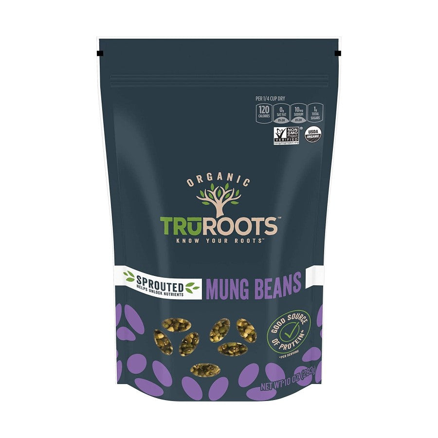 TruRoots Organic Sprouted Mung Beans 10oz