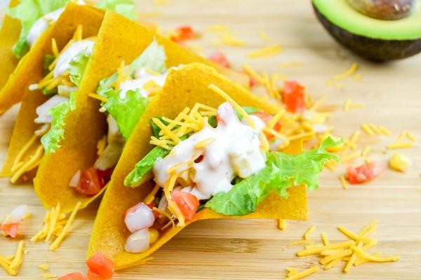 Shredded Chicken Coconut Wrap Tacos Using NUCO Gluten Free Keto Turmeric Coconut Wraps