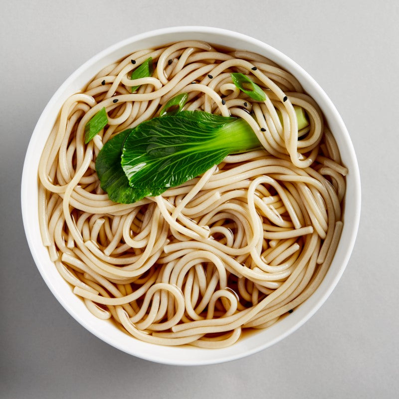Lotus Foods Brown Udon Rice Noodle Dish With Baby Bok Choy