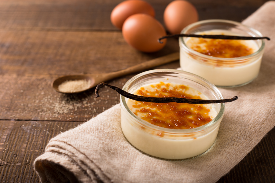 Vanilla Creme Brulee Recipe Made With Organic Vanilla Beans From Terra Powders Market