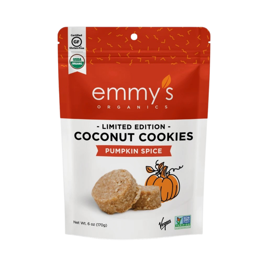 Emmy's Organics Limited Edition Cookies Pumpkin Spice 6oz