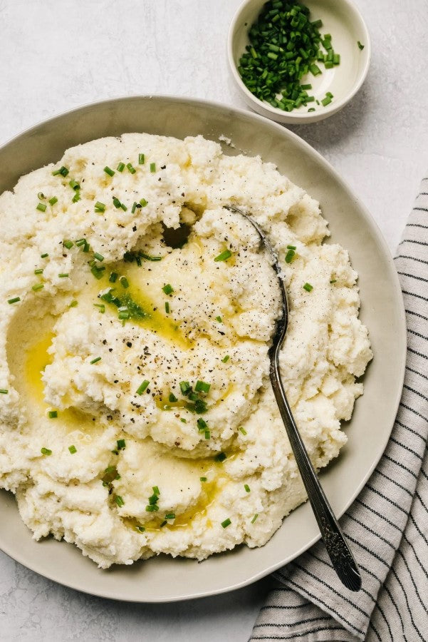 Organic Bonafide Provisions Recipe Whole30 Instant Pot Cauliflower Mash