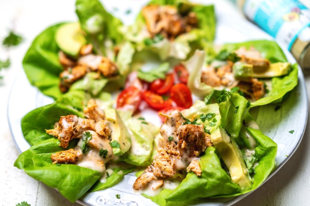 Lettuce And Avocado Whole30 Instant Pot Ranch Chicken Primal Kitchen Recipe