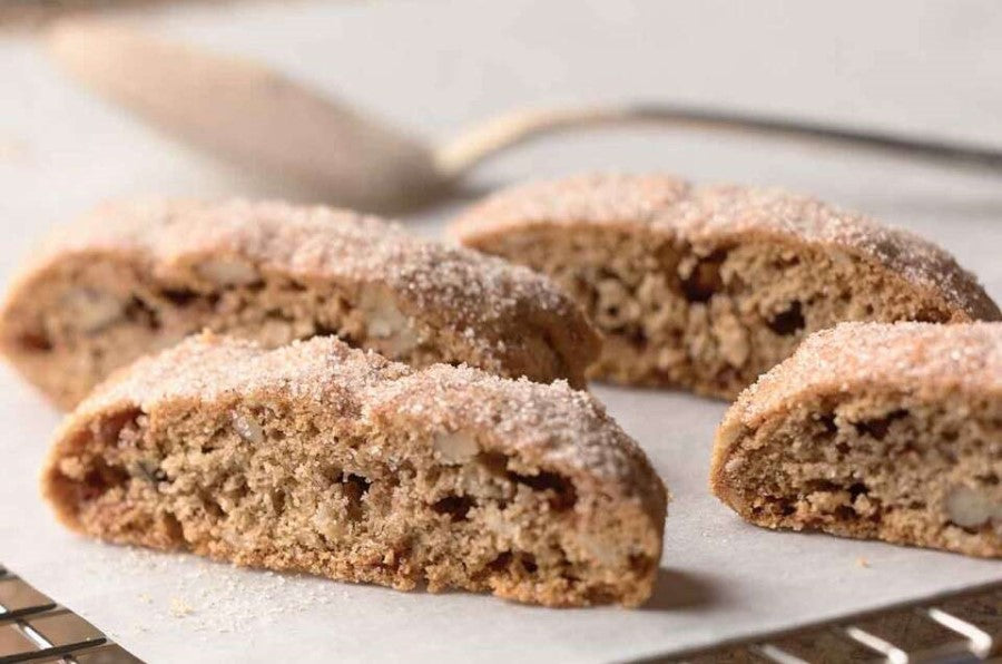 Whole Grain Cinnamon Nut Baby Biscotti King Arthur Whole Wheat Flour Recipe