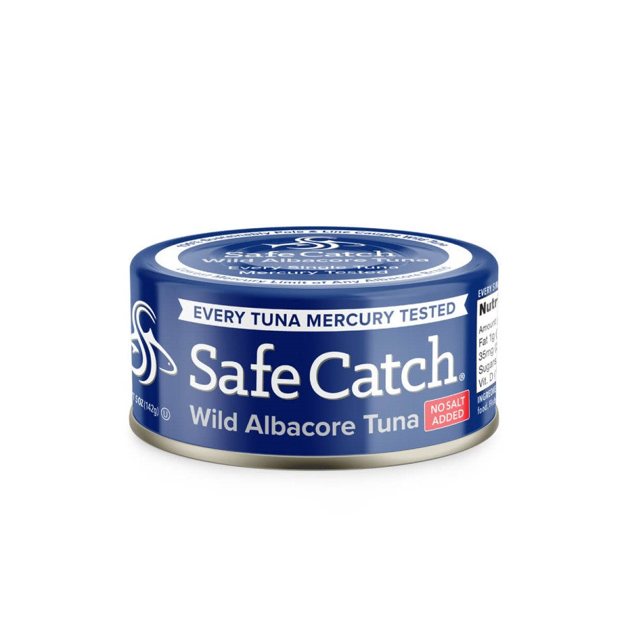 Safe Catch Wild Albacore Tuna No Salt Added Can 5oz