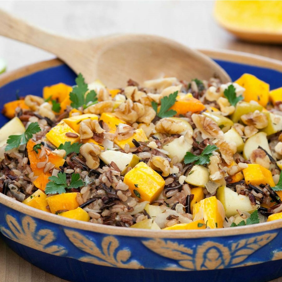 Lundberg Wild Blend Rice Recipe With Apples And Butternut Squash