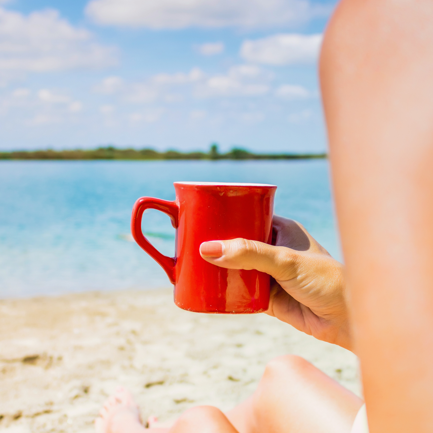 Enjoy Laird coffee on the beach or at home.