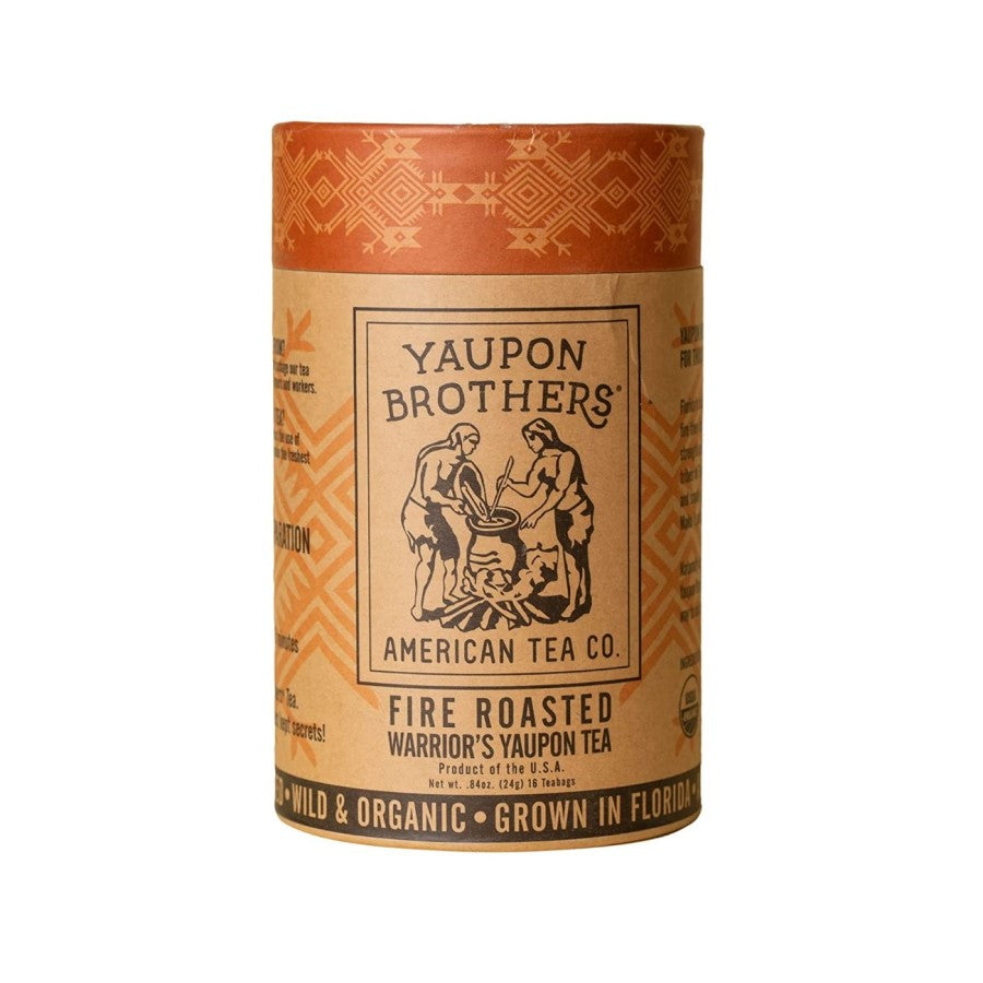 Yaupon Brothers Organic Fire Roasted Warrior's Yaupon Tea 16 Sachets