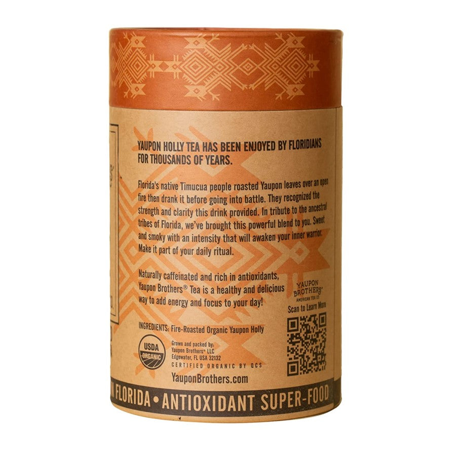 Yaupon Holly Tea Organic Single Ingredient Yaupon Brothers Fire Roasted Warrior's