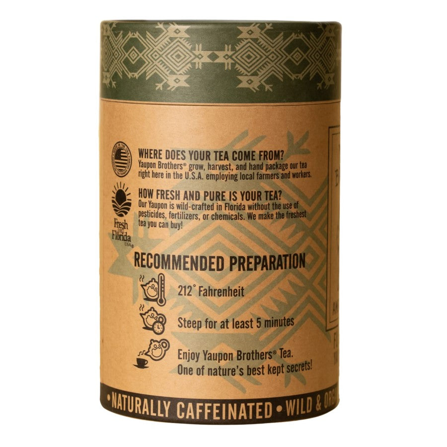 Yaupon Brothers American Tea Co Grows Harvests And Hand Packages Naturally Caffeinated Tea In The USA Organic Yaupon Holly Florida Chai Is Wild Crafted In Florida
