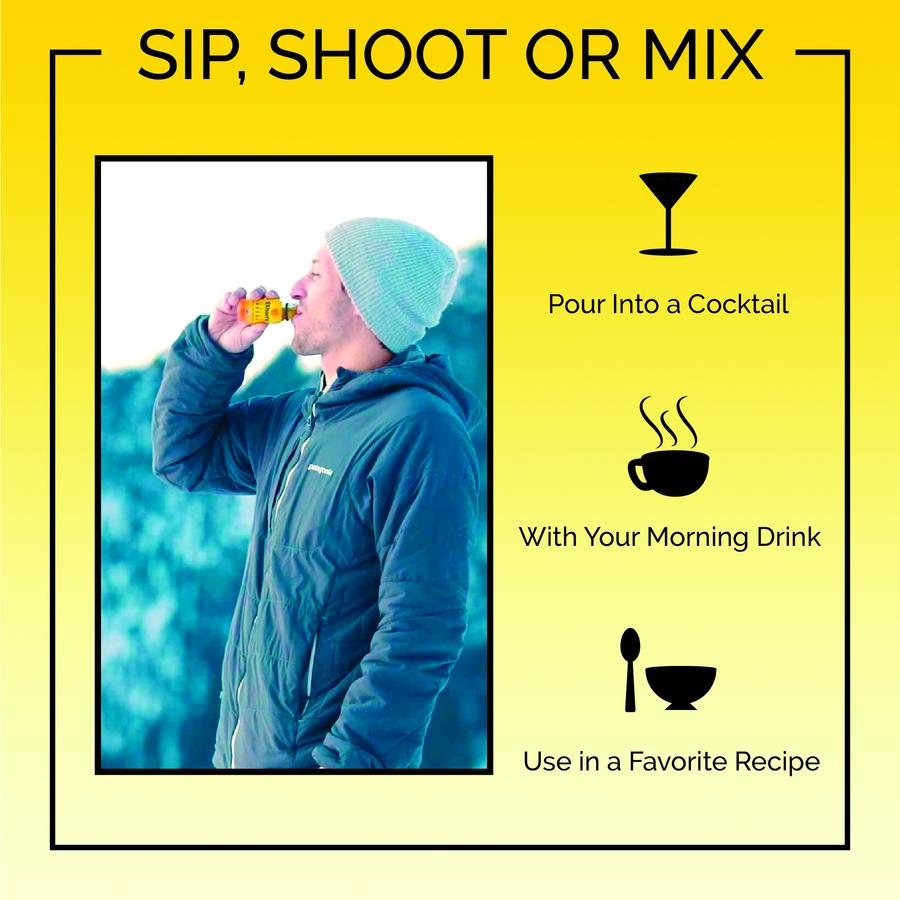 Sip Shoot Or Mix Ethans Daily Detox Shots Organic Ginger Pineapple Apple Cider Vinegar Pour Into Cocktail Morning Drink Use In Favorite Recipe