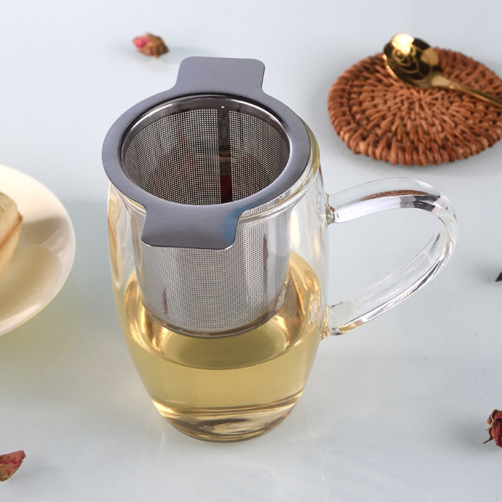 Premium Stainless Steel Loose Leaf Tea Infuser with Tray – Slow North
