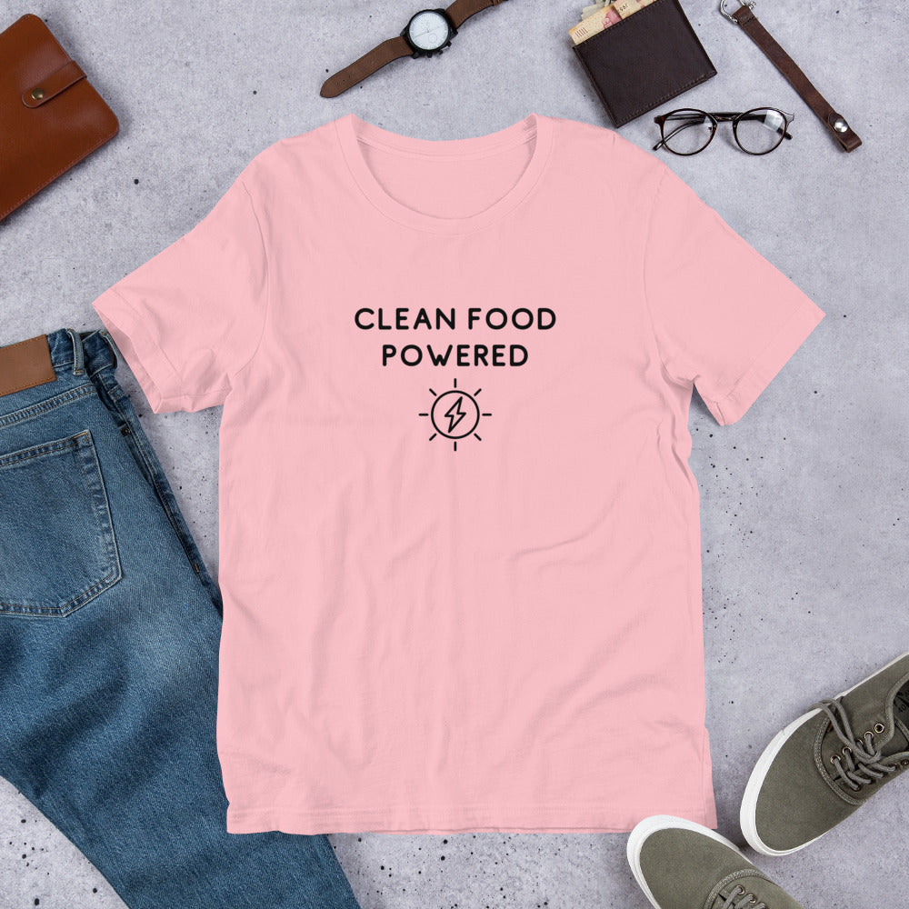 Terra Powders Stylish Pink Color Clean Food Powered Shirt With Jeans Shoes Glasses Watch And Wallet